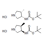 顺式-3-(Boc-氨基)-4-甲基吡咯烷盐酸盐