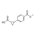 2-[4-(甲氧基羰基)苯基]环丙烷甲酸