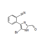 2-(5-溴-2-甲酰基-4-咪唑基)苯腈
