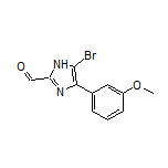 5-溴-4-(3-甲氧基苯基)咪唑-2-甲醛