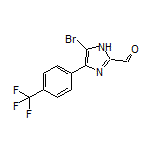 5-溴-4-[4-(三氟甲基)苯基]咪唑-2-甲醛