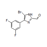 5-溴-4-(3,5-二氟苯基)咪唑-2-甲醛