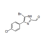 5-溴-4-(4-氯苯基)咪唑-2-甲醛