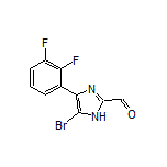 5-溴-4-(2,3-二氟苯基)咪唑-2-甲醛
