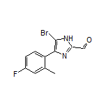 5-溴-4-(4-氟-2-甲基苯基)咪唑-2-甲醛