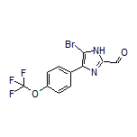 5-溴-4-[4-(三氟甲氧基)苯基]咪唑-2-甲醛