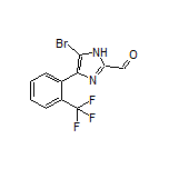 5-溴-4-[2-(三氟甲基)苯基]咪唑-2-甲醛