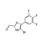 5-溴-4-(3,4,5-三氟苯基)咪唑-2-甲醛
