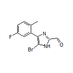 5-溴-4-(5-氟-2-甲基苯基)咪唑-2-甲醛