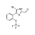 5-溴-4-[2-(三氟甲氧基)苯基]咪唑-2-甲醛