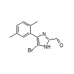 5-溴-4-(2,5-二甲基苯基)咪唑-2-甲醛