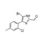 5-溴-4-(2-氯-4-甲基苯基)咪唑-2-甲醛