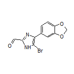 4-(1,3-苯并二噁茂-5-基)-5-溴咪唑-2-甲醛