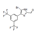 4-[3,5-双(三氟甲基)苯基]-5-溴咪唑-2-甲醛