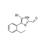 5-溴-4-(2-乙基苯基)咪唑-2-甲醛