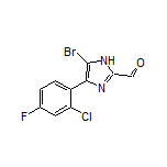 5-溴-4-(2-氯-4-氟苯基)咪唑-2-甲醛