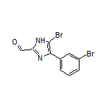 5-溴-4-(3-溴苯基)咪唑-2-甲醛