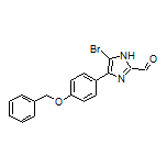 4-[4-(苄氧基)苯基]-5-溴咪唑-2-甲醛