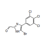 5-溴-4-(3,4,5-三氯苯基)咪唑-2-甲醛