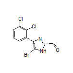 5-溴-4-(2,3-二氯苯基)咪唑-2-甲醛