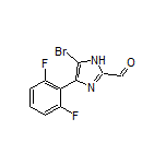 5-溴-4-(2,6-二氟苯基)咪唑-2-甲醛