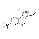5-溴-4-[2-甲氧基-4-(三氟甲基)苯基]咪唑-2-甲醛