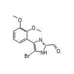 5-溴-4-(2,3-二甲氧基苯基)咪唑-2-甲醛