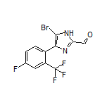 5-溴-4-[4-氟-2-(三氟甲基)苯基]咪唑-2-甲醛