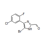 5-溴-4-(5-氯-2-氟苯基)咪唑-2-甲醛