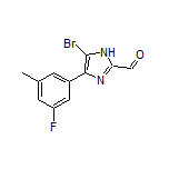 5-溴-4-(3-氟-5-甲基苯基)咪唑-2-甲醛