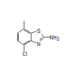 2-氨基-4-氯-7-甲基苯并噻唑