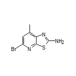 2-氨基-5-溴-7-甲基噻唑并[5,4-b]吡啶