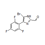 5-溴-4-(2,4,6-三氟苯基)咪唑-2-甲醛