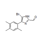 5-溴-4-(2,4,5-三甲基苯基)咪唑-2-甲醛
