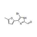 5-溴-4-(5-甲基-2-呋喃基)咪唑-2-甲醛