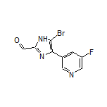 5-溴-4-(5-氟-3-吡啶基)咪唑-2-甲醛