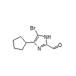 5-溴-4-环戊基咪唑-2-甲醛