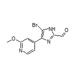 5-溴-4-(2-甲氧基-4-吡啶基)咪唑-2-甲醛