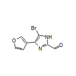 5-溴-4-(3-呋喃基)咪唑-2-甲醛