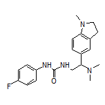 1-[2-(二甲氨基)-2-(1-甲基-5-吲哚啉基)乙基]-3-(4-氟苯基)脲