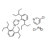 [1,3-双[2,6-二(3-戊基)苯基]咪唑-2-亚基](3-氯吡啶基)二氯化钯(II)