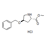 (2S,4R)-4-(苄氧基)吡咯烷-2-甲酸甲酯盐酸盐