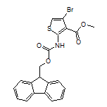 2-(Fmoc-氨基)-4-溴噻吩-3-甲酸甲酯