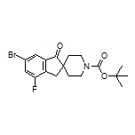 1’-Boc-6-溴-4-氟-1-氧代-1,3-二氢螺[茚-2,4’-哌啶]