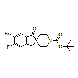 1’-Boc-6-溴-5-氟-1-氧代-1,3-二氢螺[茚-2,4’-哌啶]