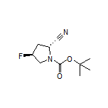 (2R,4S)-1-Boc-2-氰基-4-氟吡咯烷