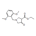 1-(2,6-二甲氧基苄基)-4-氧代吡咯烷-3-甲酸乙酯