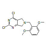 2,4-二氯-6-(2,6-二甲氧基苄基)-6,7-二氢-5H-吡咯并[3,4-d]嘧啶