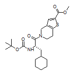 (S)-5-[2-(Boc-氨基)-3-环己基丙酰基]-4,5,6,7-四氢噻吩并[3,2-c]吡啶-2-甲酸甲酯