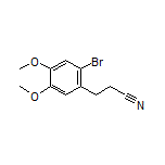3-(2-溴-4,5-二甲氧基苯基)丙腈